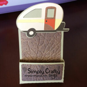 Camping Sticky Notepad Holder