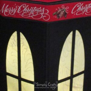 Tall Window Lantern - Christmas Version